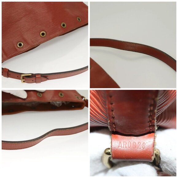 LOUIS VUITTON Epi Petit Noe Shoulder Bag Brown M44103 LV Auth 129526 - Picture 16 of 16
